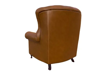 Sofa Chair  Low-poly 3D model