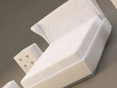 Antonelli Moravio Stardust bedroom 3D model