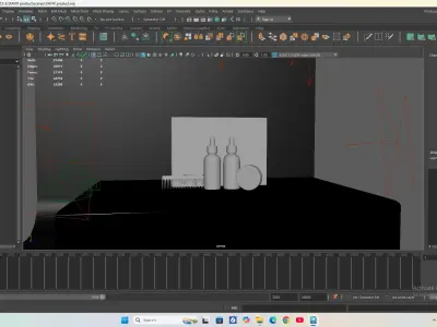 Premium Beard Care kit 3D Model Low-poly 3D model