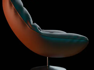 Modern Lounge Chair 3D model purchase