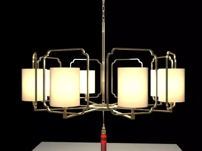 Chinese lantern 3D model shop