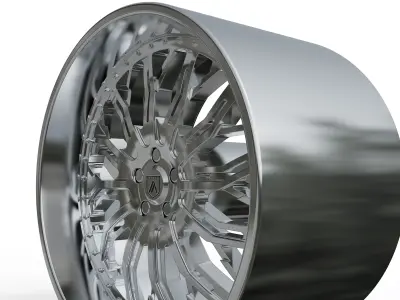 ASANTI AF866 WHEEL  3D print model