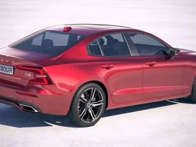 Volvo S60 R-design 2019 3D model