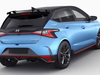 Hyundai i20 N 2021 3D model