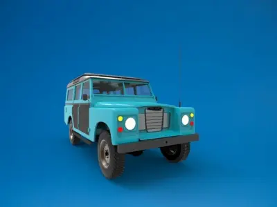 LR Classic Car 3D model