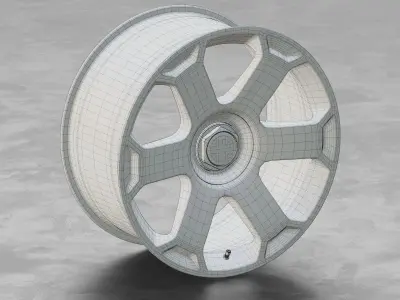 Rotiform AVS Wheel 3D Model 3D model
