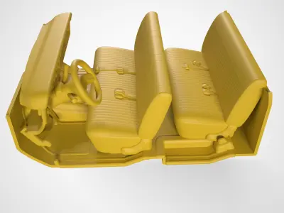 F250 CAR INTERIOR 3D print model