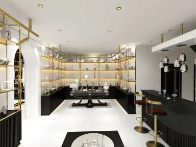 accessories gallery 3D model