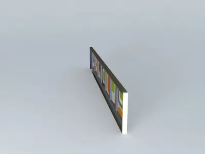 Wall frame quadro Free 3D model