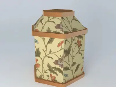 Chinese pot Free 3D model
