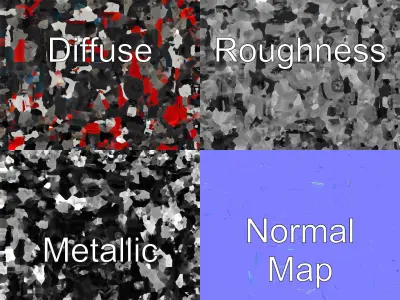 Toyota Runner Offroad Adventure Model Pack Low-poly 3D model