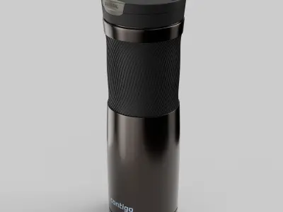 Water bottle 3D model