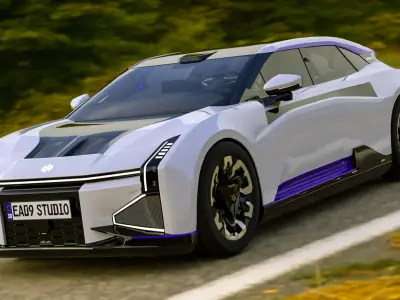 2024 Hiphi z 3D model