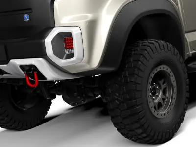 Chevrolet Colorado ZH2 2017 3D model