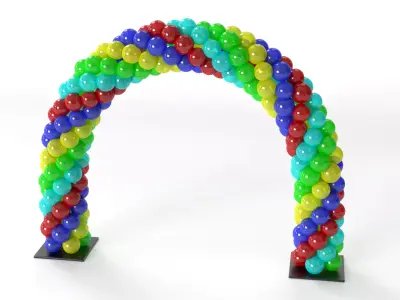 Balloon Arch 3D model