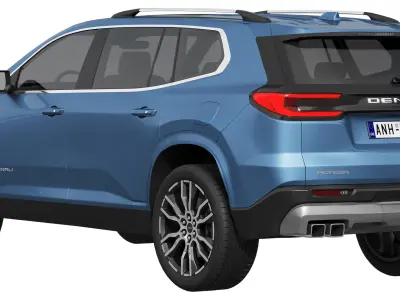 GMC Acadia Denali 2024 3D model