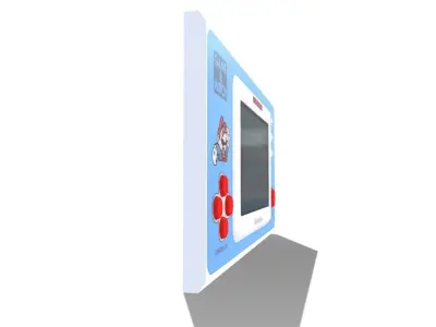 Mario Game and Watch Low-poly 3D model