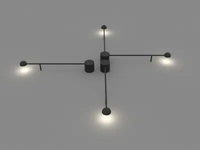 Wall Light 3D model