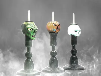 candle holder Free 3D print model