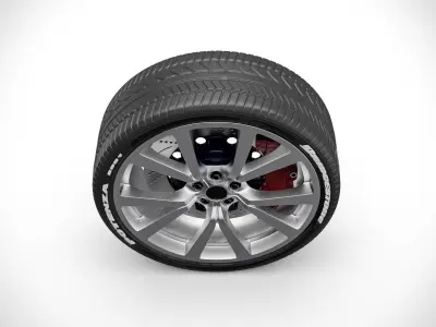 Wheel v6 3D model