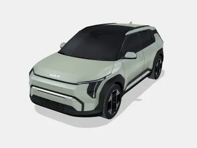 Kia EV3 2025 Low-poly 3D model