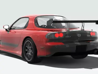 Mazda RX7 Tune 3D model