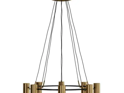 Ring Chandelier 3D model
