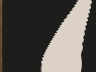 Plaster Two Photo Frame 476 Low-poly 3D model