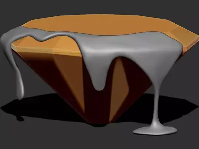 gem table 3D model