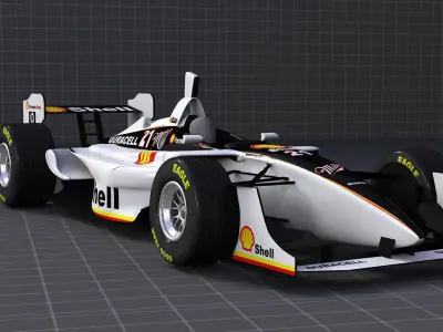 2006 Champ Shell Miller Team 3D model