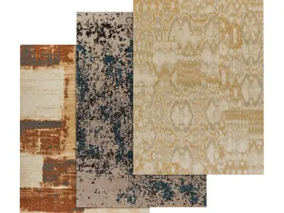 Rug Set 978 3D model