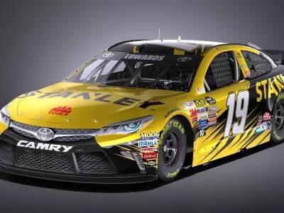 Nascar Toyota Camry Stanley Carl Edwards 2017 VRAY 3D model
