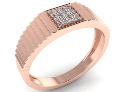 light weight gold diamond rings-C111116SKCH2025971wt-0-5 3D print model
