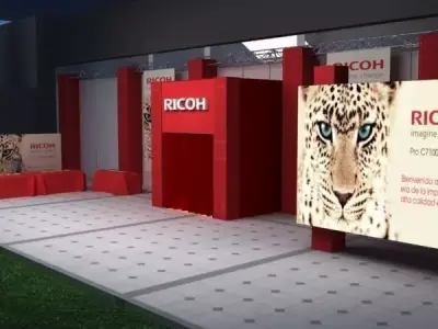 Event in hotel for 500 people 3D model