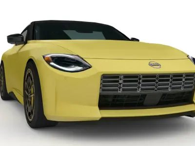 Nissan Z 2023 Low-poly 3D model