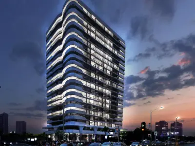 Modern Apartments 3D model