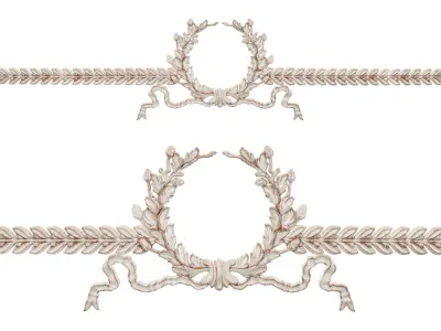 Classic carved 192 3D model