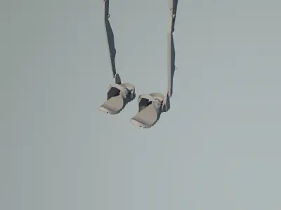 artificial exoskeleton 3D model