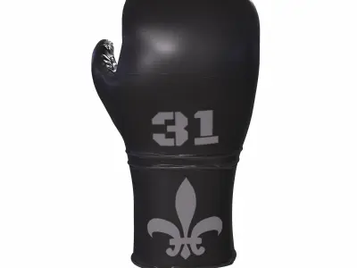 boxer gloves Free 3D model