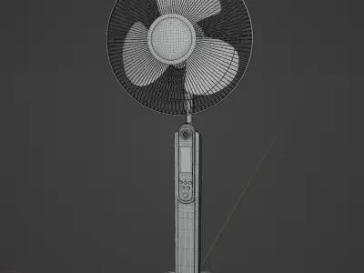 Ventilator fan 3D model purchase