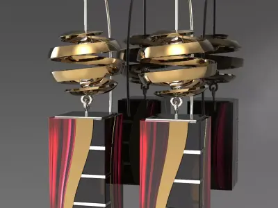 Earrings box Free 3D model