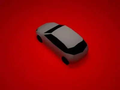 Focus Mk1 LowPoly Free low-poly 3D model