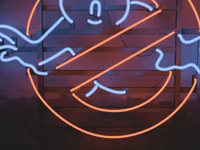 Neon 3D Model 6 - Ghost Busters 3D model