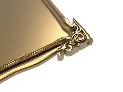 carved frame 3D model 73