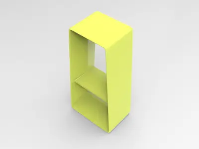 Kunpo Stool Low-poly 3D model