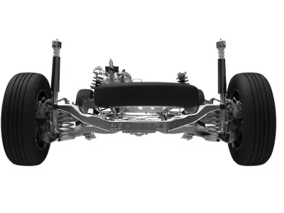 car chassis 3D model purchase