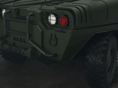 Military Armored Vehicle 3D model