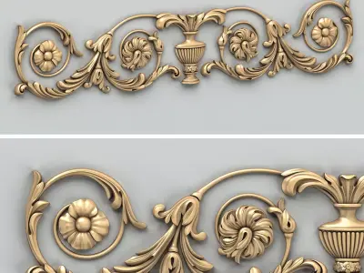 Decor horizontal 039 3D model
