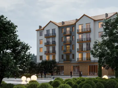 Apartment Low-poly 3D model