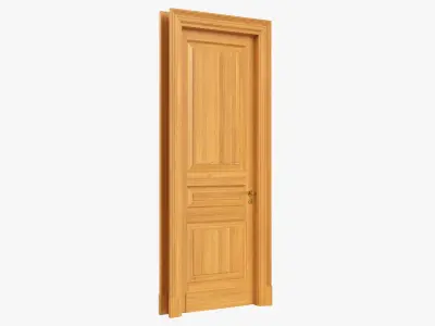 Door classic 09 3D model